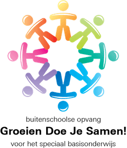 Buitenschoolse opvang Groeien doe je samen logo
