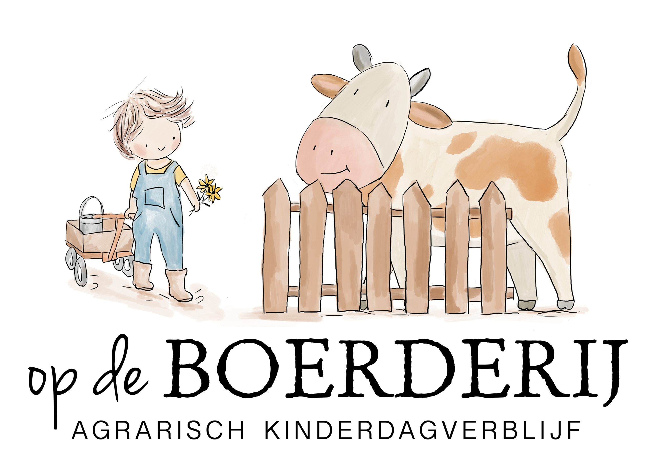 G en T Agrarisch Kinderdagverblijf op de boerderij B.V. logo